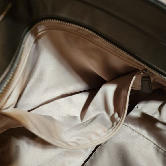 Coach Taylor Snake Print Alexis Tote Carryall Shoulder Bag Leather Trim F26034 - Picture 10 of 15